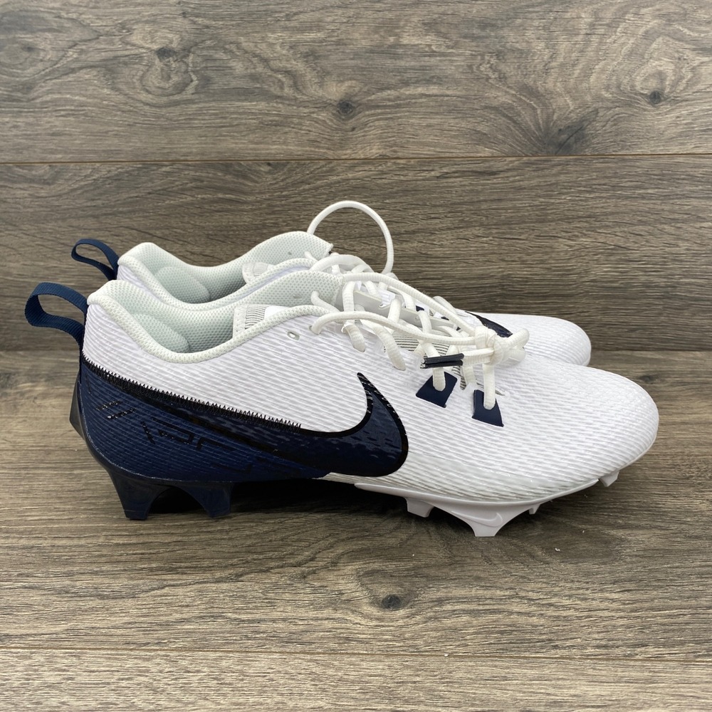 Nike Vapor Edge Pro 360 Football Cleats Mens 11.5 White Navy FN7764-112